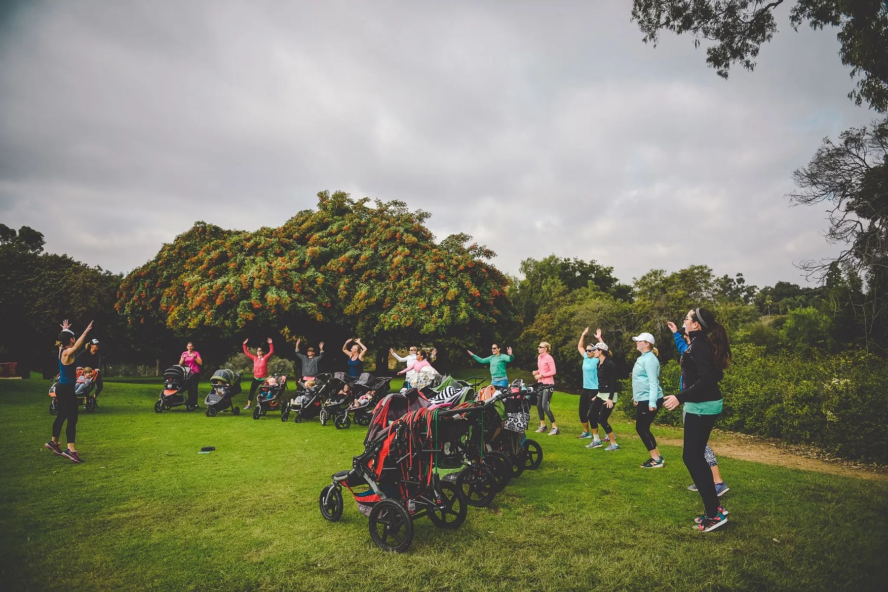 Mommy and Me Stroller Class